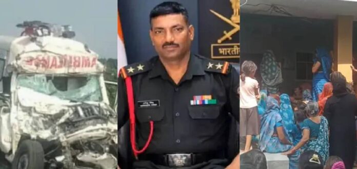 ഉത്തര്പ്രദേശിൽ സൈനികന്റെ മൃതദേഹവുമായി പോയ ആംബുലൻസ് നിർത്തിയിട്ടിരുന്ന ട്രക്കിലിടിച്ച് അപകടം; നാല് പേർക്ക് ദാരുണാന്ത്യം ഉത്തര്പ്രദേശിൽ സൈനികന്റെ മൃതദേഹവുമായി പോയ ആംബുലൻസ് നിർത്തിയിട്ടിരുന്ന ട്രക്കിലിടിച്ച് അപകടം; നാല് പേർക്ക് ദാരുണാന്ത്യം