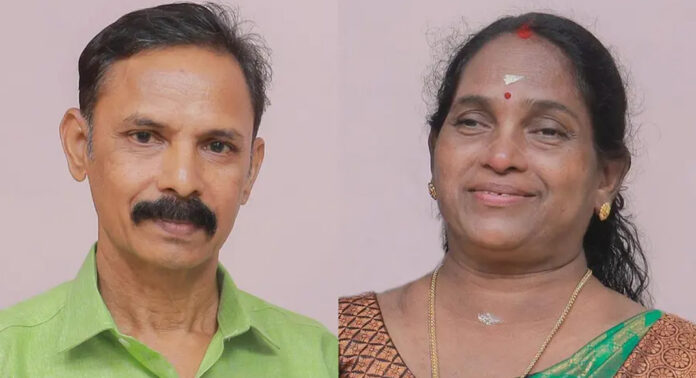 തൃശ്ശൂരിൽ ദമ്പതിമാരെ തൂങ്ങി മരിച്ച നിലയിൽ കണ്ടെത്തി തൃശ്ശൂരിൽ ദമ്പതിമാരെ തൂങ്ങി മരിച്ച നിലയിൽ കണ്ടെത്തി